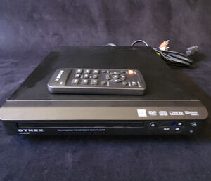 Dynex DX-DVD2 DVD Player Black - Remote & RCA Cables Included - Works Perfectly